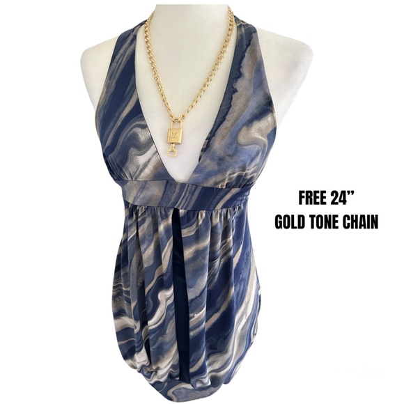 LOUIS VUITTON Padlock & Key Set Vintage Gold Plated Pre-Owned #303 - Picture 3 of 11